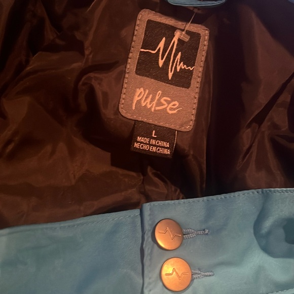 NEW🎿 Pulse Trax mechanical stretch high waisted snow pants in Violet Blue $149 - Picture 8 of 8